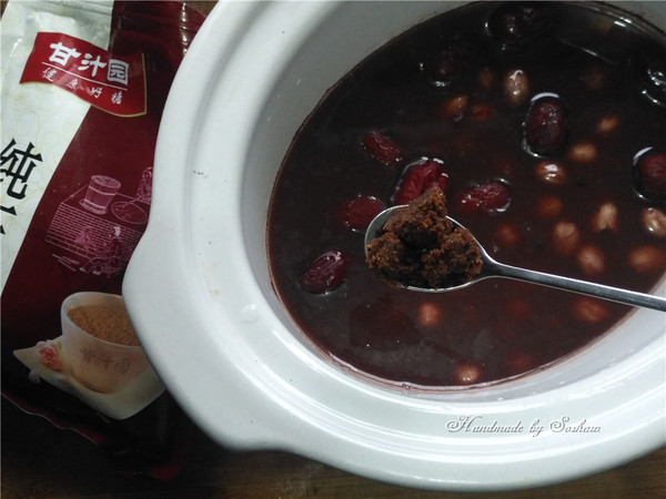 Four Red Soup for Nourishing Blood and Nourishing Yan recipe