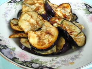 Fried Eggplant with Shrimp recipe