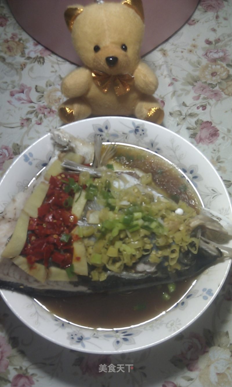 Chopped Pepper Fish Head recipe