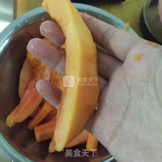 Papaya Apple Carrot Juice recipe