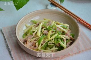 Stir-fried Shredded Pork with Rice White recipe