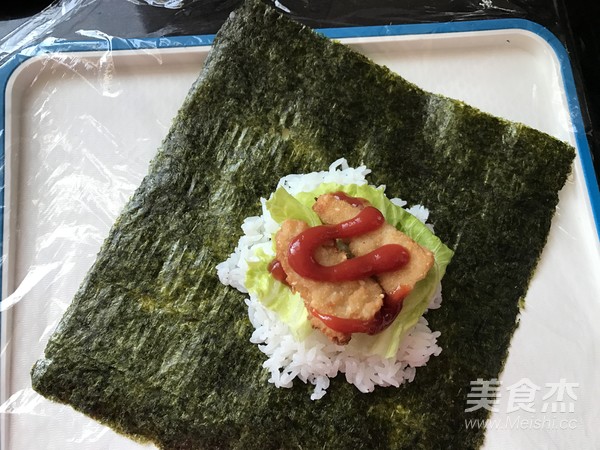 No Need to Pinch The Rice Ball Bento recipe