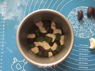 #四session Baking Contest and is Love to Eat Festival#camouflage Toast Bread recipe