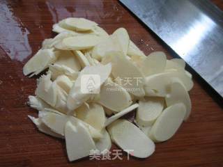 Stir-fried Bamboo Shoots with Pork Belly and Shredded Mustard recipe