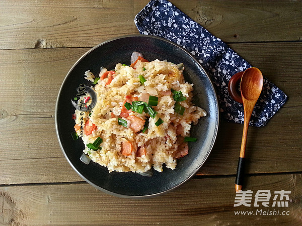 Fried Rice with Bacon and Chives recipe