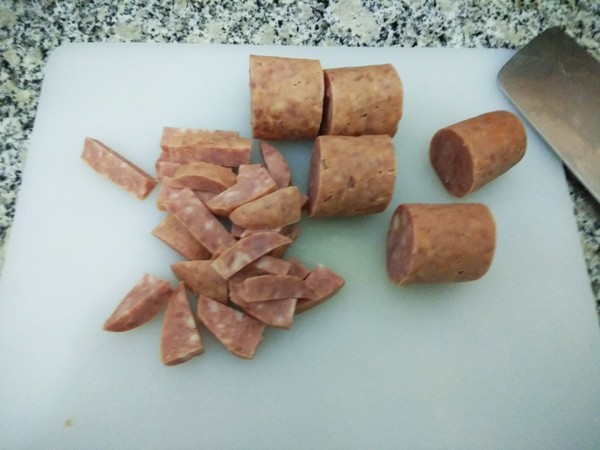 Stir-fried Pork Sausage with Hot Pepper recipe