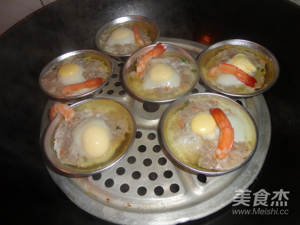 Shrimp Steamed Egg recipe