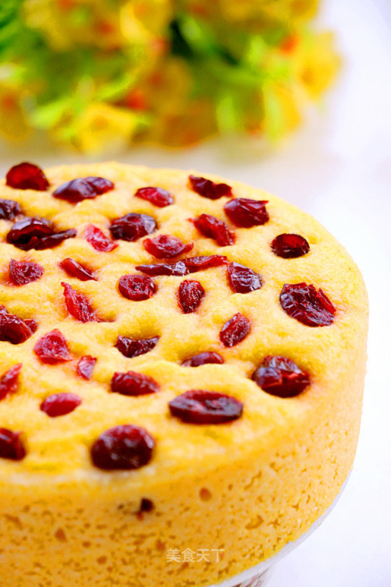 Cranberry Cornmeal Hair Cake recipe