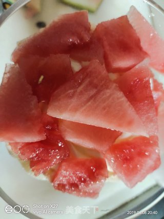 Watermelon with Cream recipe