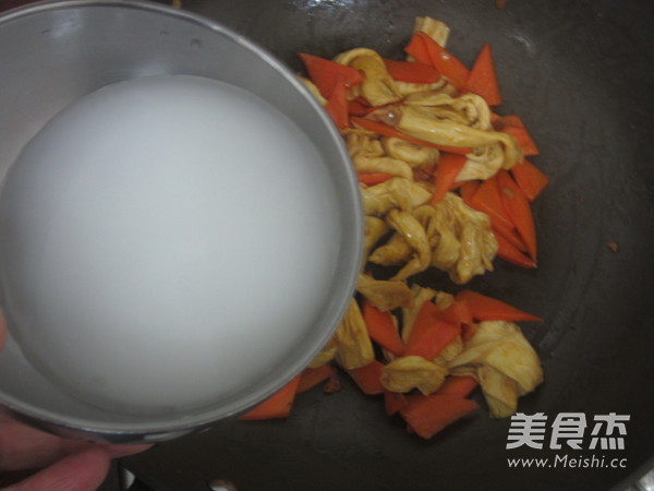 Vegetarian Fried Yuba recipe