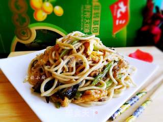 Farmhouse Fried Noodles recipe