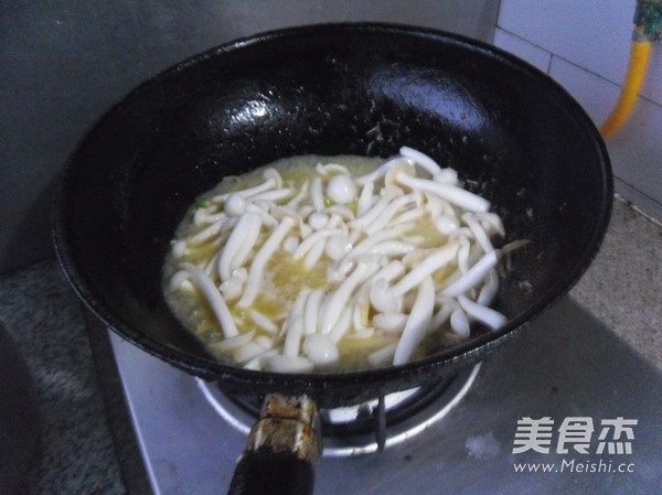 Shrimp and White Mushroom recipe