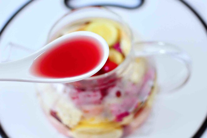 Fruit Hot Flower Tea recipe