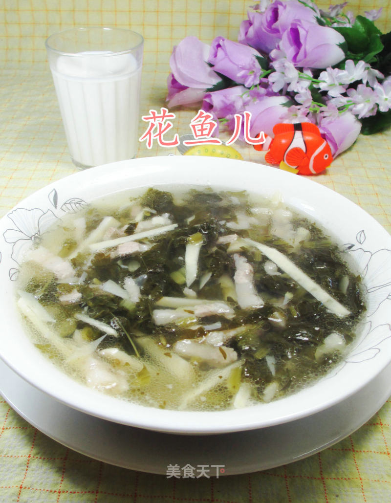 [ningbo] Pork Belly, Pickled Vegetables and Winter Bamboo Shoots Soup recipe