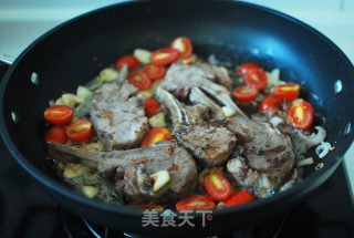 Couscous Curry Lamb Chops recipe