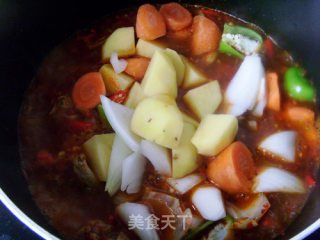 Korean Fried Spicy Chicken Soup recipe