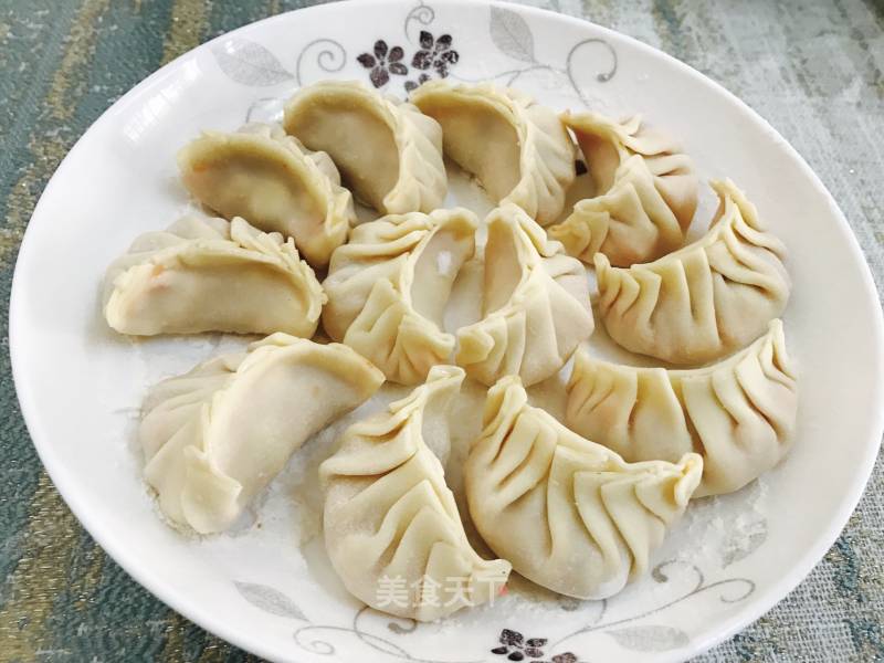 Cabbage and Mushroom Dumplings & Corn Carrot Dumplings recipe