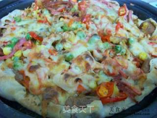 The Homemade Pizza is Good @@沙丁鱼什锦 Pizza recipe