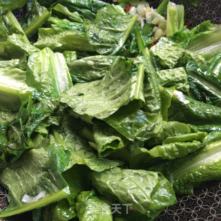 Stir-fried Lettuce Leaves recipe