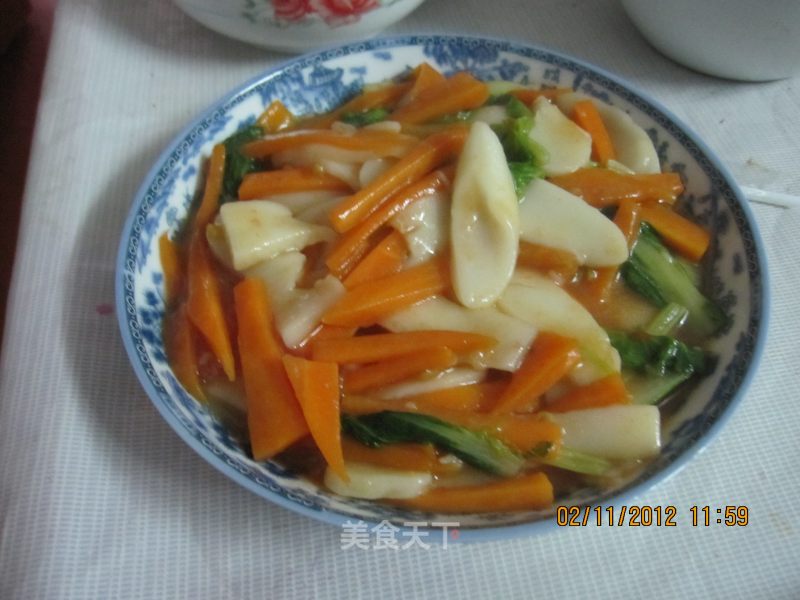 Stir-fried Bai Kueh recipe