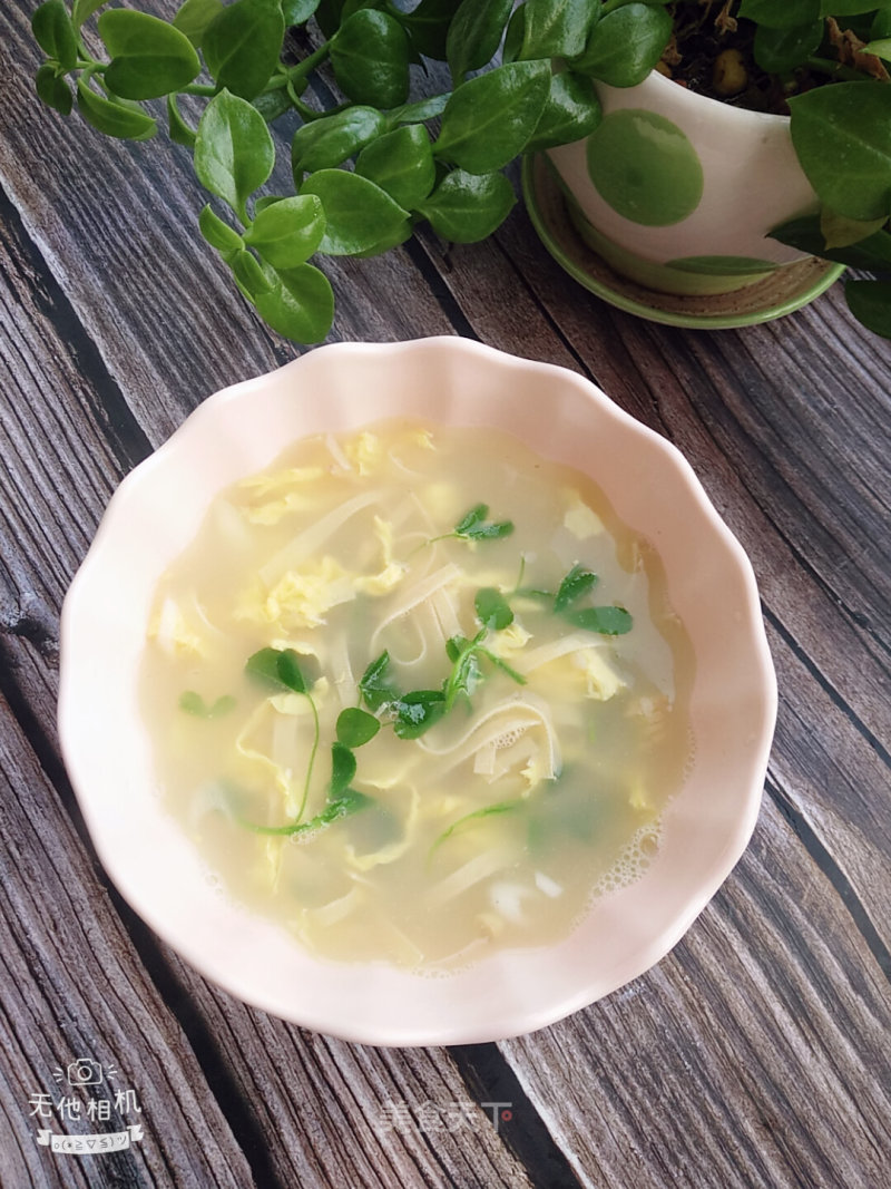 Tofu and Egg Soup recipe