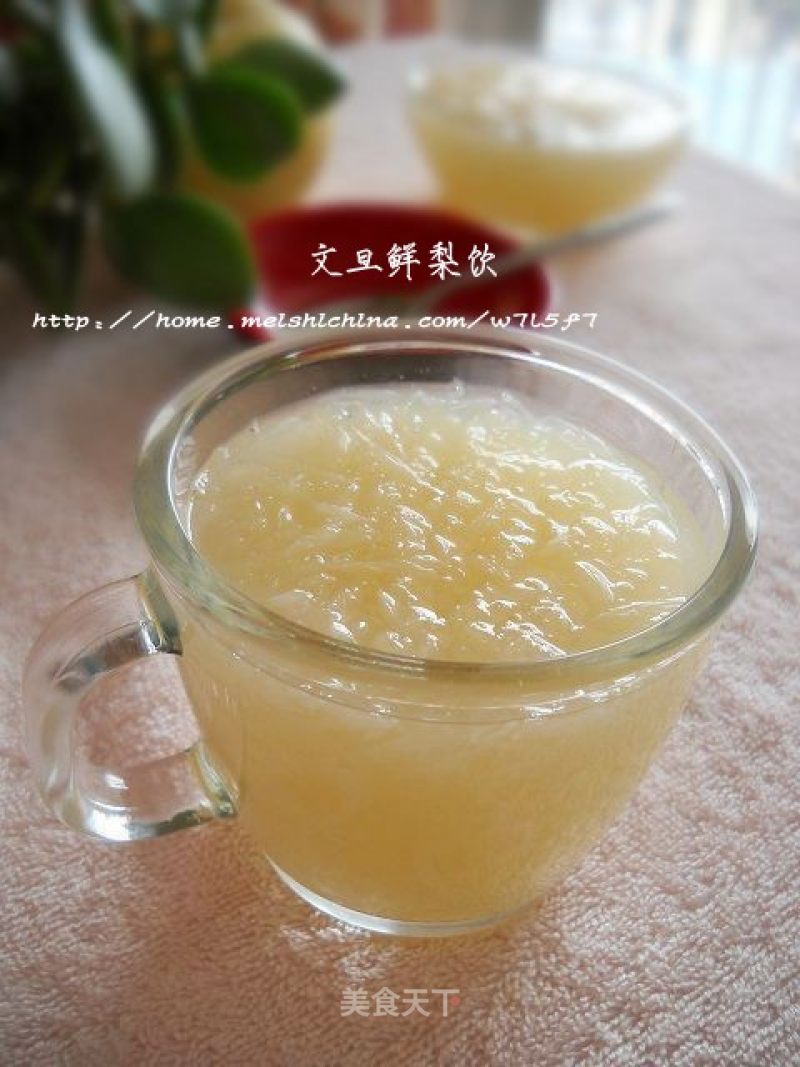 Wendan Fresh Pear Drink recipe
