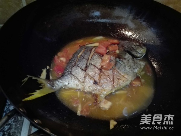 Pan-fried Pomfret recipe