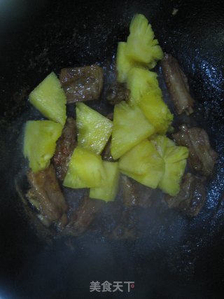 Pineapple Spare Rib Boat recipe