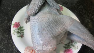 Steamed Black-bone Chicken with Tianma recipe