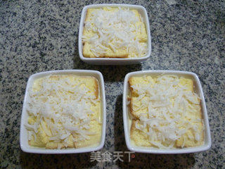 Shredded Coconut Toast Pudding recipe