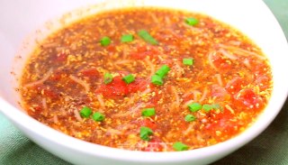 Tomato Fungus Noodles recipe