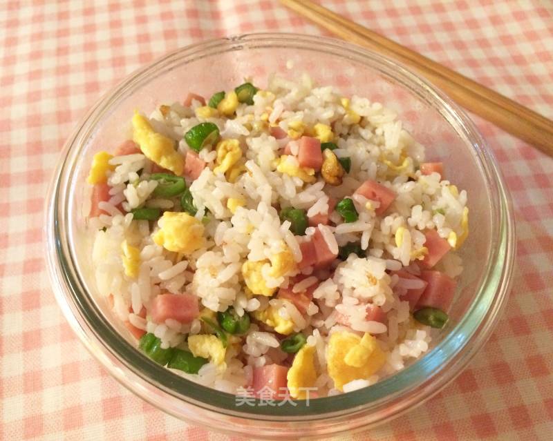 Luncheon Meat and Egg Fried Rice recipe