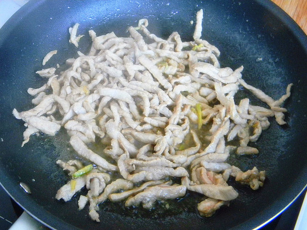 Shredded Pork and Green Pepper recipe