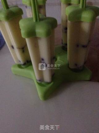 Milk Red Bean Popsicle recipe