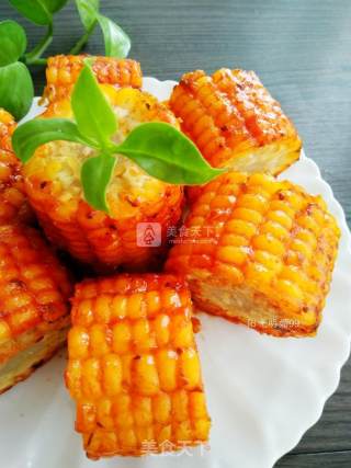 Sauce-flavored Grilled Corn [oven Version] recipe