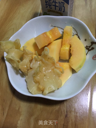 Flower Maw Papaya Soup recipe