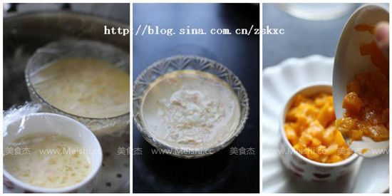 Mango Custard Pudding recipe