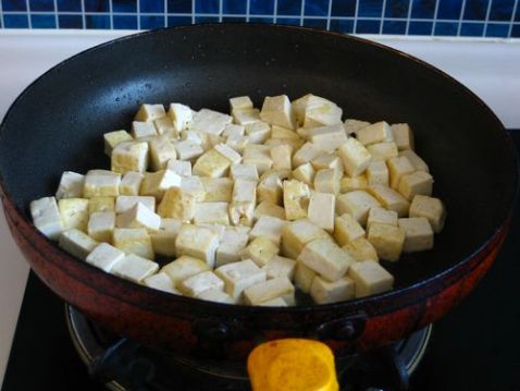 Chicken Soup Ham Tofu recipe