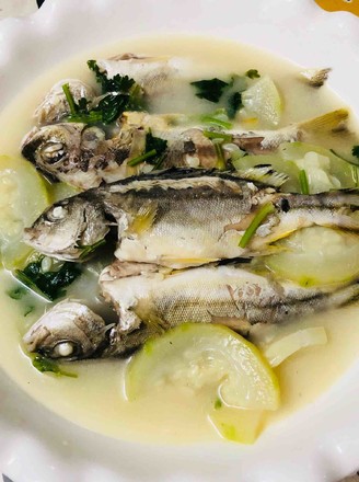 Soup with Mixed Fish and Zucchini