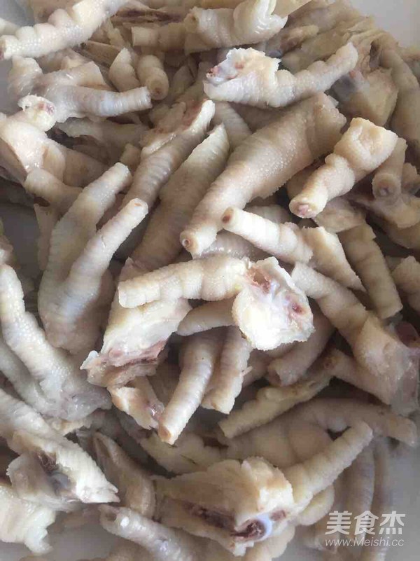 Cold Chicken Feet recipe