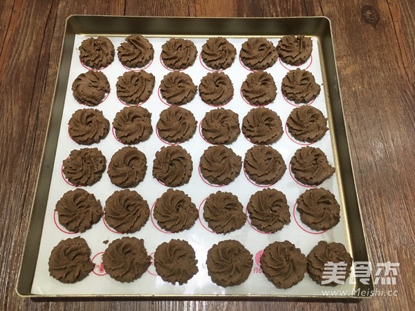 Cocoa Flavored Cookies recipe