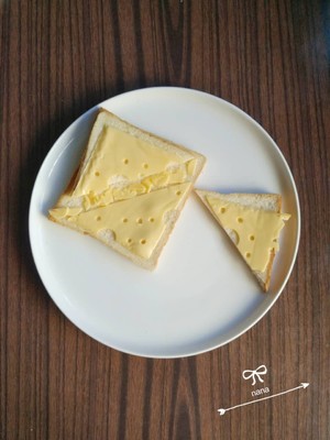 Creative Breakfast ~ Who Moved My Cheese recipe