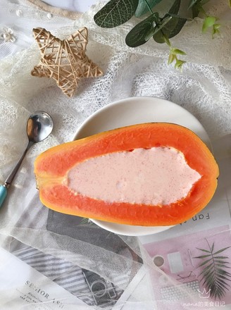 Papaya Bumped into Milk recipe