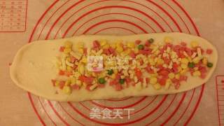 Dongling Hot Cyclone Corn Ham Cheese Bread recipe