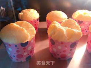 [baby Food Supplement] Chiffon Cupcakes recipe