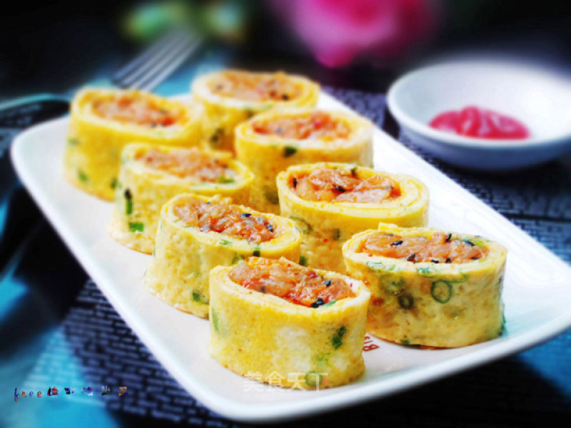 Kimchi Egg Roll recipe