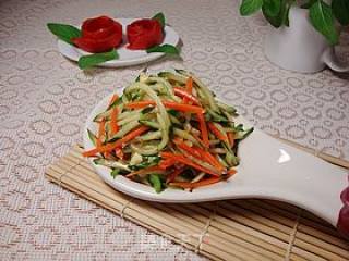 Refreshing Small Cold Dish---------【spicy Mixed Three Silks】 recipe
