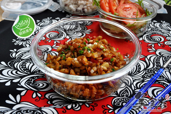 Stir-fried Minced Pork with Dried Radish recipe