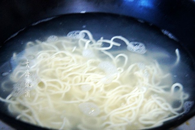 Hot Soup Hand-rolled Noodles recipe