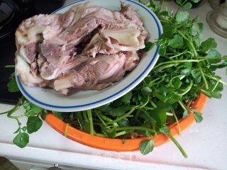 Watercress Pork Bone Soup recipe